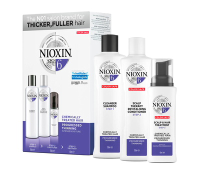 Система 6 набор для защиты от выпадения жестких волос Nioxin 202710